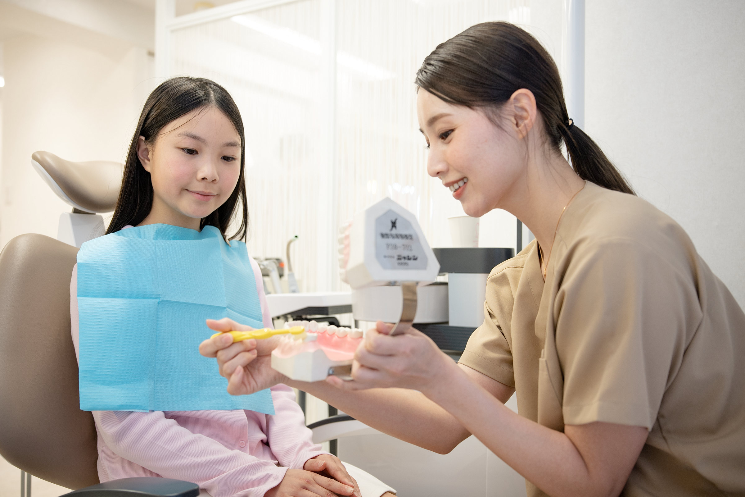 ブラッシング指導